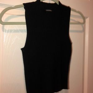 Black brandy Melville crop top